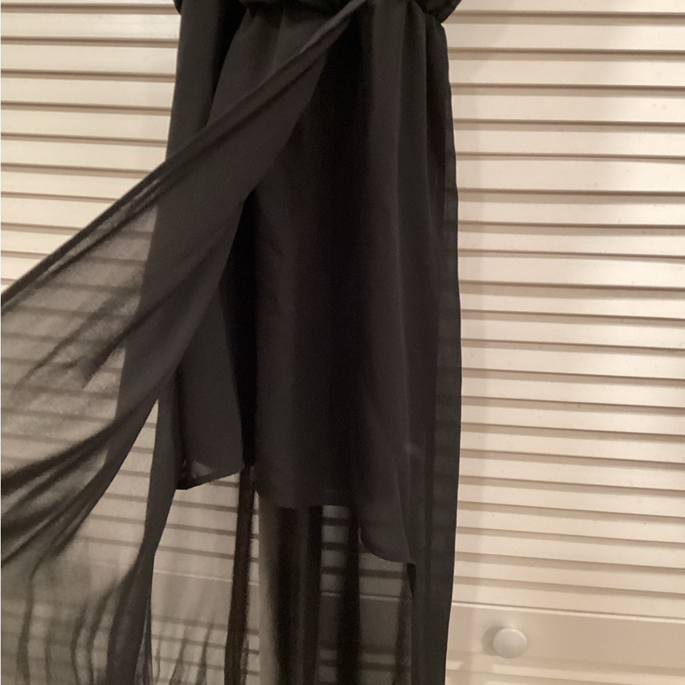 Lush Black chiffon wrap maxi Dress M
Stunning on !! NWT - Picture 4 of 16